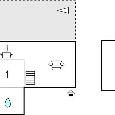 1 Bedroom In Lyngdal